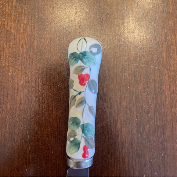 Pfaltzgraff Winterberry Dip Bowl And Spreader - Picture 12 of 13